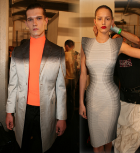 3mcqueen 274x300 Backstage Alexander McQueen pour un été futuriste
