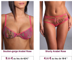 lingerie ajour a jour 240x200 Lingerie A Jour et Lingerie Ballerina : jusquà  75%